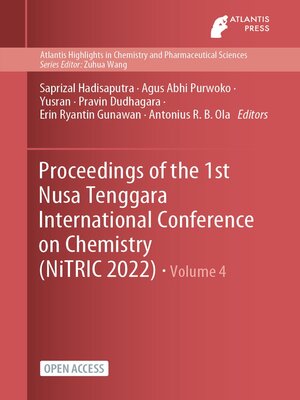 cover image of Proceedings of the 1st Nusa Tenggara International Conference on Chemistry (NiTRIC 2022)